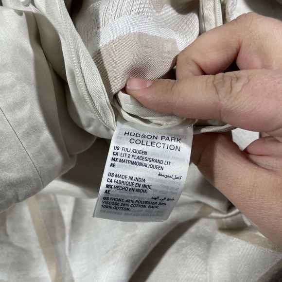 NWD [ Full / Queen ] Duvet‎ Cover only for Hudson Park Connettiva - Picture 11 of 12